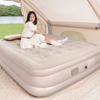 [Llevá 2 Pagá 1] Colchón Inflable King Portátil con Revestimiento Triple Antidesgarro +REGALO: Bomba de Aire Eléctrica